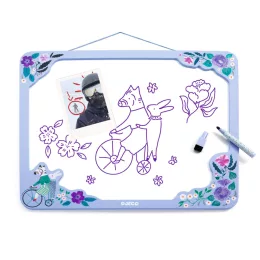   Djeco Little Big room Mágnestábla Zebra illusztációval - Zebra board