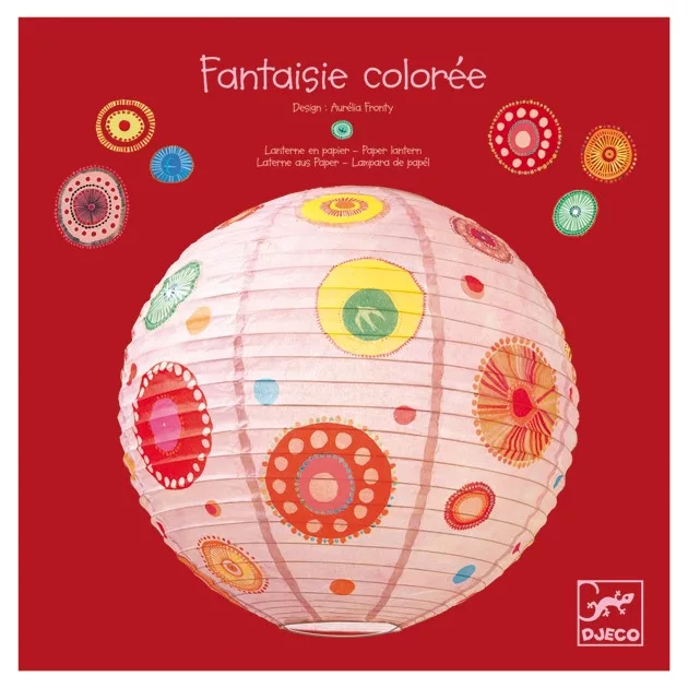 Djeco Little Big room Lámpabúra Színes fantázia - Colourful fantasy