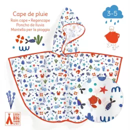 Djeco Little Big room Esőköpeny Óceán - Ocean