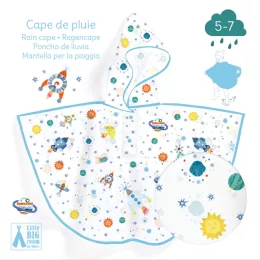 Djeco Little Big room Esőköpeny Rakéta - Rocket