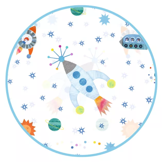 Djeco Little Big room Esőköpeny Rakéta - Rocket