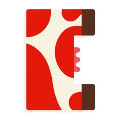 Djeco Állatdekor betű - E