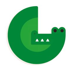 Djeco Állatdekor betű - G