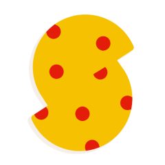 Djeco Állatdekor betű - S