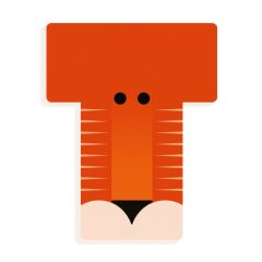 Djeco Állatdekor betű - T