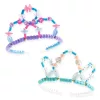 Djeco Ékszerkészítő készlet Páros tiara kék - Duo of tiaras Blue