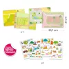 Djeco Matricázós sztorik 3D Élet vidéken - Lift-up stickers - Farm