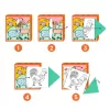 Djeco Design by Meglepetés adagoló színező Tanya - Coloring dispenser Farm
