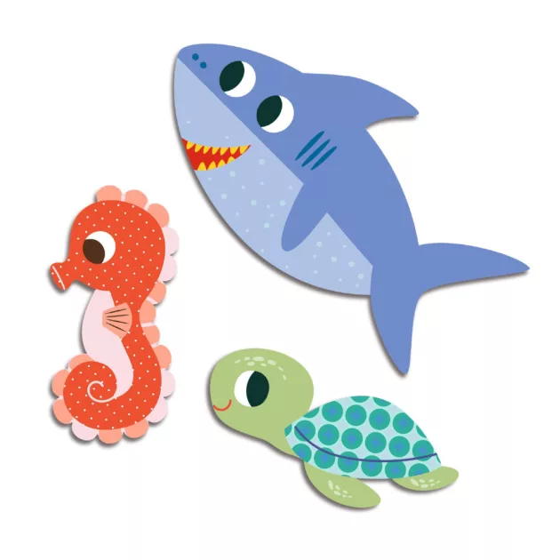 Djeco Design by Matricák Tenger lakói - Sea animals