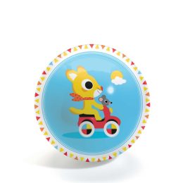 Djeco Gumilabda ∅ 12 cm Bájos verseny - Cute race Ball