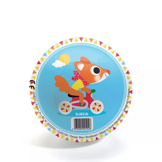 Djeco Gumilabda ∅ 12 cm Bájos verseny - Cute race Ball