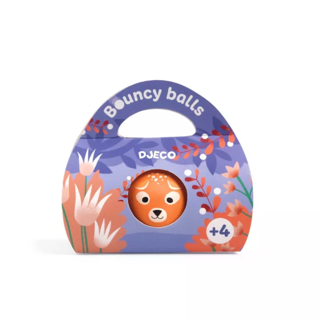 Djeco Gumilabda Ø 4,5 cm Pattanó labda - Bouncing balls