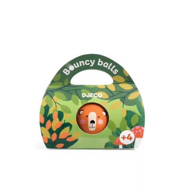 Djeco Gumilabda Ø 4,5 cm Pattanó labda - Bouncing balls