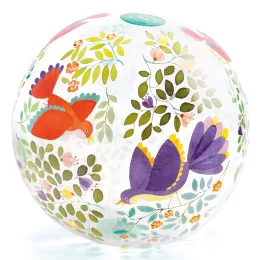 Djeco Felfújható labda ∅ 35 cm Madárkák - Birds ball