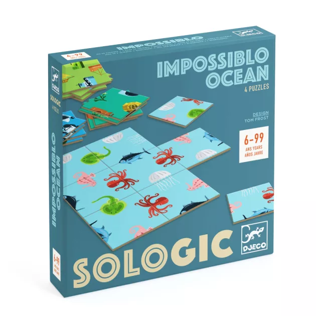 Djeco Logikai játék Lehetetlen Óceán - Ocean