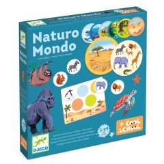 Djeco Képes lottó Állatok és élőhelyeik - Naturo Mondo