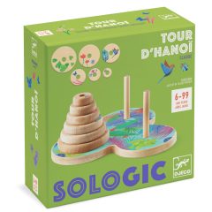 Djeco Logikai játék Toronyépítő - Tour d'Hanoï