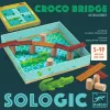 Djeco Logikai játék Hídverő - Croco Bridge