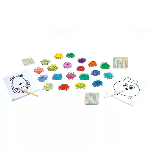 Djeco Társasjáték Bogaras - Bug'it