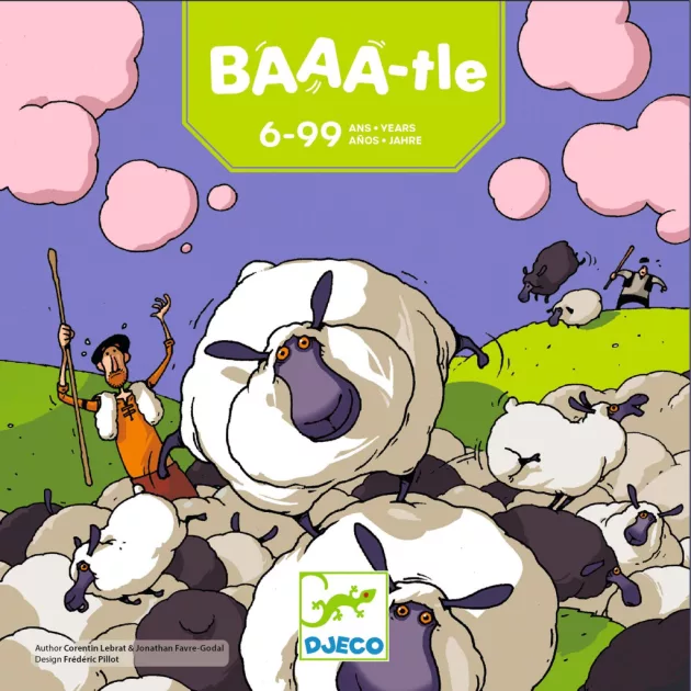 Djeco Társasjáték Leg-előreee! - Baaa-tle