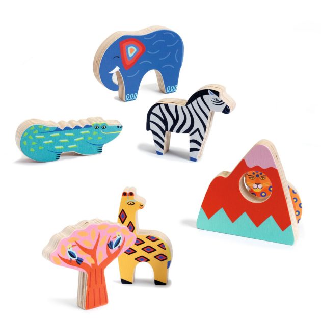 Djeco Formaillesztő, formaberakó - Szavannai történet