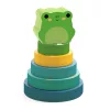 Djeco Formaillesztő és toronyépítő Szivárvány - Puzz & Stack Rainbow