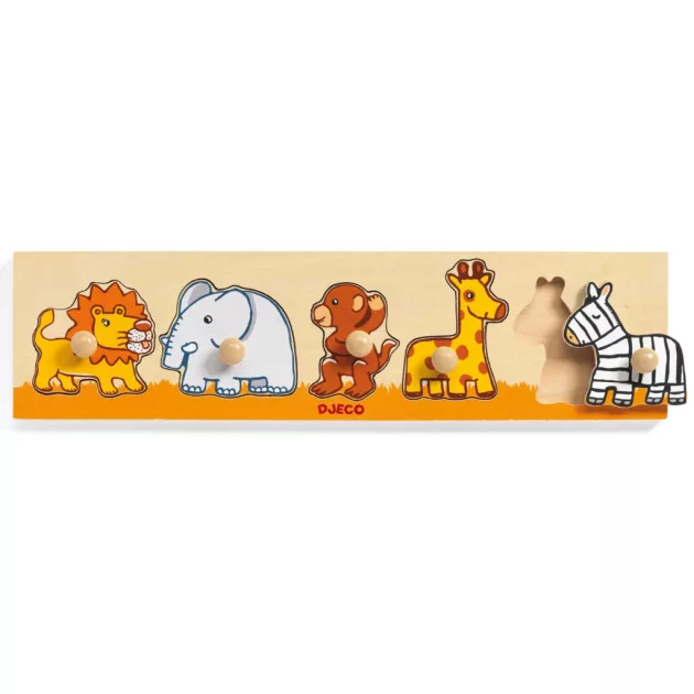Djeco Formaillesztő, formaberakó - Szavanna