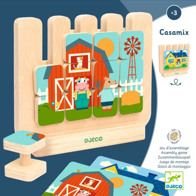 Djeco Felfedező játék Rak-Lak - Casamix