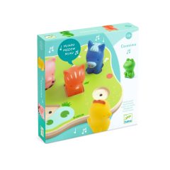   Djeco Formaillesztő formaberakó Állathangok tanyán - Caconimo