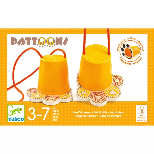 Djeco Lépegető Tigris talp - Pattoons