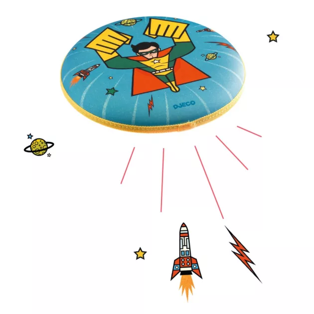 Djeco Frizbi Repülő hős - Disque volant Flying Hero