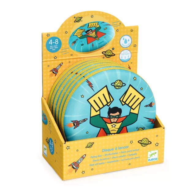 Djeco Frizbi Repülő hős - Disque volant Flying Hero