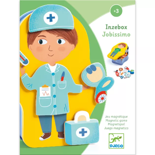 Djeco Formadobozos puzzle - Mikié