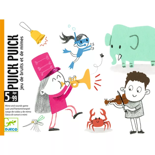 Djeco Kártyajáték Most mutasd meg újra! - Puick Puick