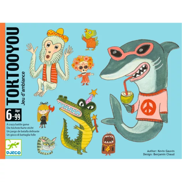 Djeco Kártyajáték HANG-mérő - Toktooyou