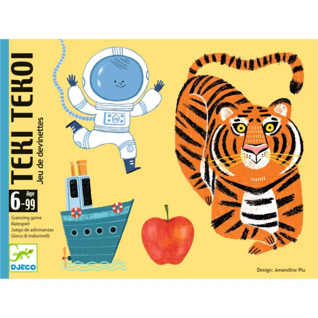 Djeco Kártyajáték Ki vagyok én? - Téki-Tékoi