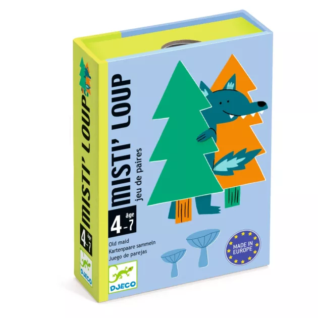 Djeco Kártyajáték Hol a párja? - Misti'Loup