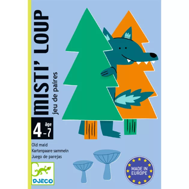 Djeco Kártyajáték Hol a párja? - Misti'Loup