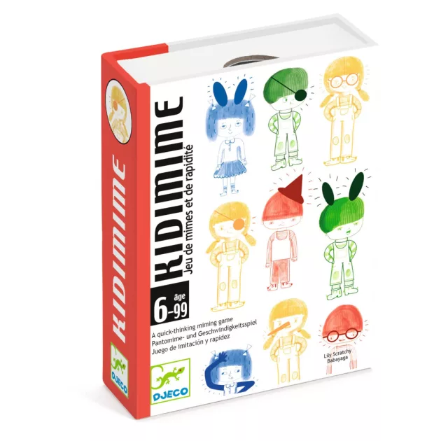 Djeco Kártyajáték Grimaszolj! - Kidimime