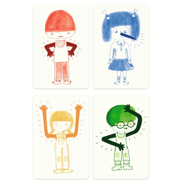 Djeco Kártyajáték Grimaszolj! - Kidimime