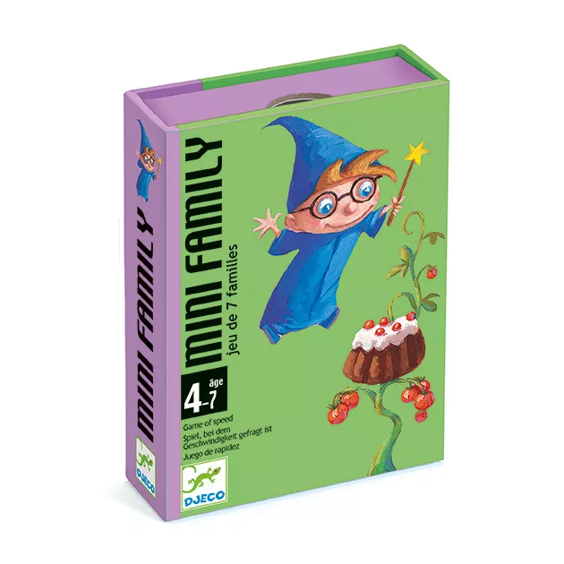 Djeco Kártyajáték Kis családi játék - Mini family 