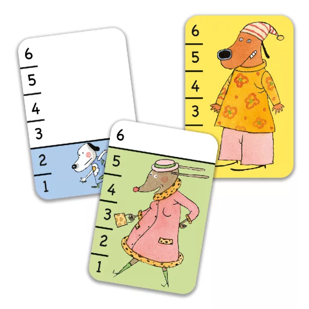 Djeco Kártyajáték Kutyavilág! - Bata-waf