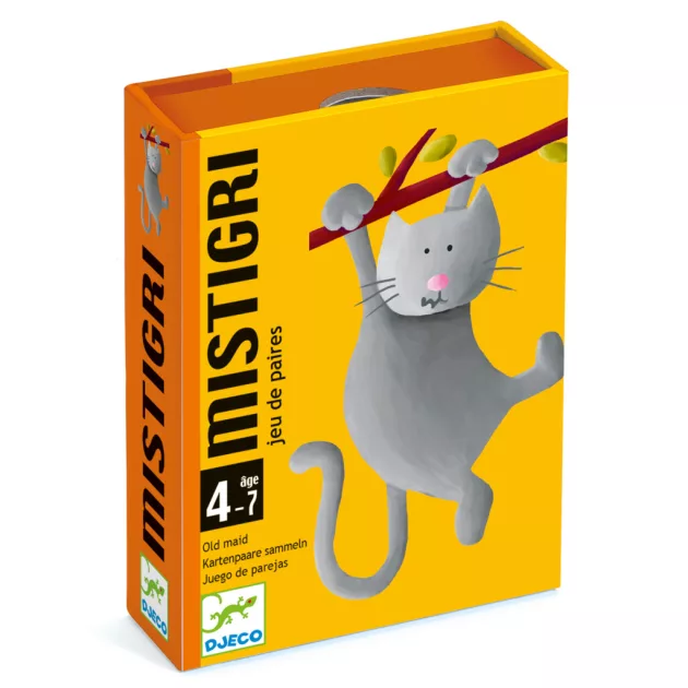 Djeco Kártyajáték Pártaláló - Mistigri