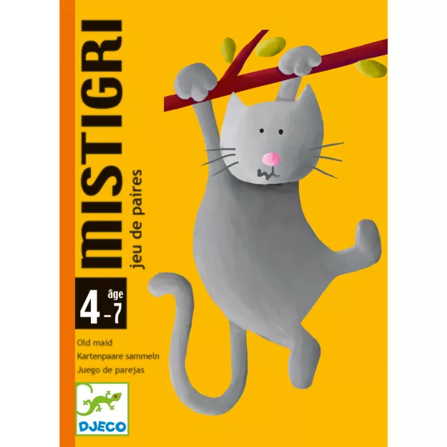Djeco Kártyajáték Pártaláló - Mistigri