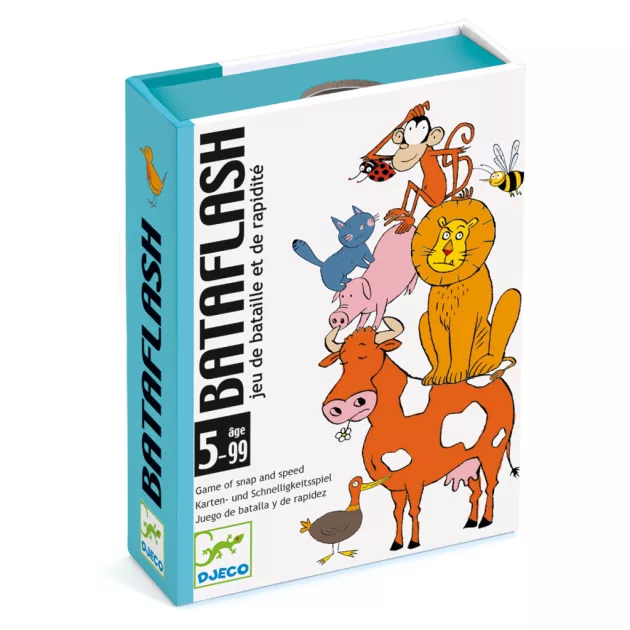 Djeco Kártyajáték Gyors kapcsoló - Bataflash 