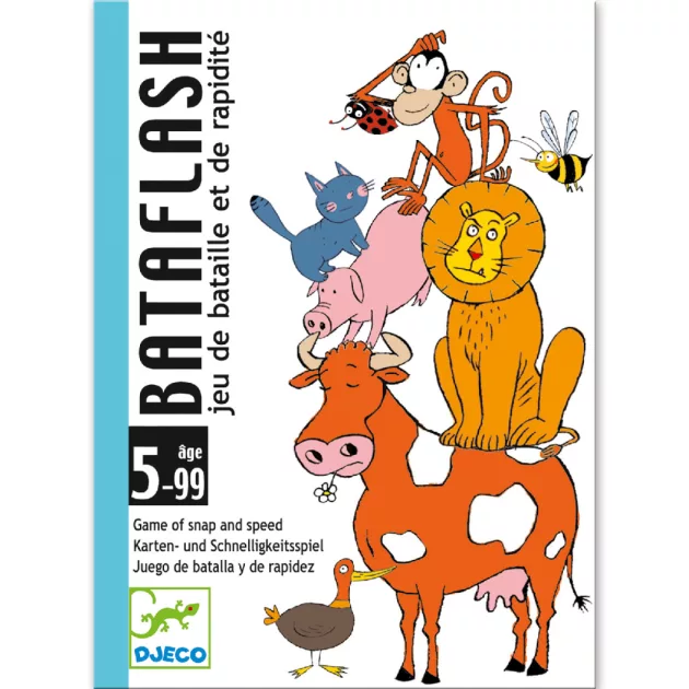 Djeco Kártyajáték Gyors kapcsoló - Bataflash 