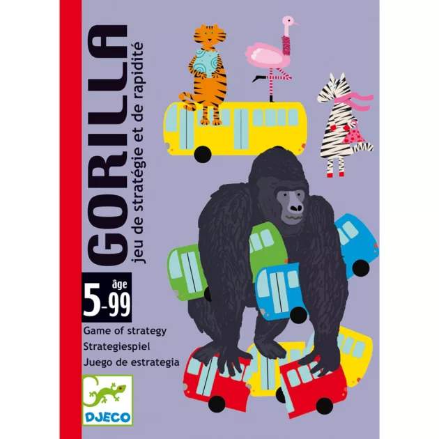 Djeco Kártyajáték Gorilla - Gorilla 
