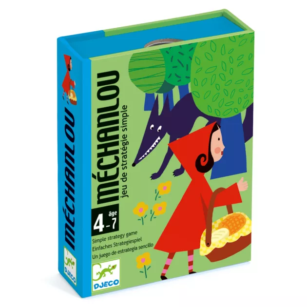 Djeco Kártyajáték Piroska kód - Méchanlou 