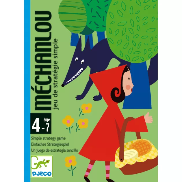 Djeco Kártyajáték Piroska kód - Méchanlou 