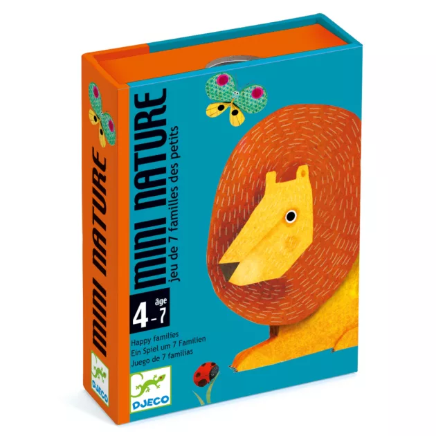 Djeco Kártyajáték Egy kis természtrajz - Mini Nature 